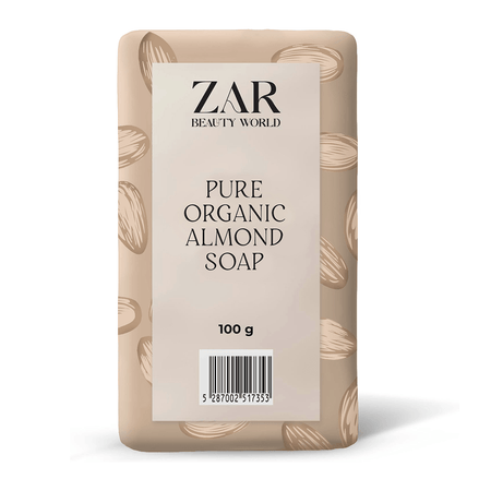 Zar Organic Almond Soap-Zar Beauty World