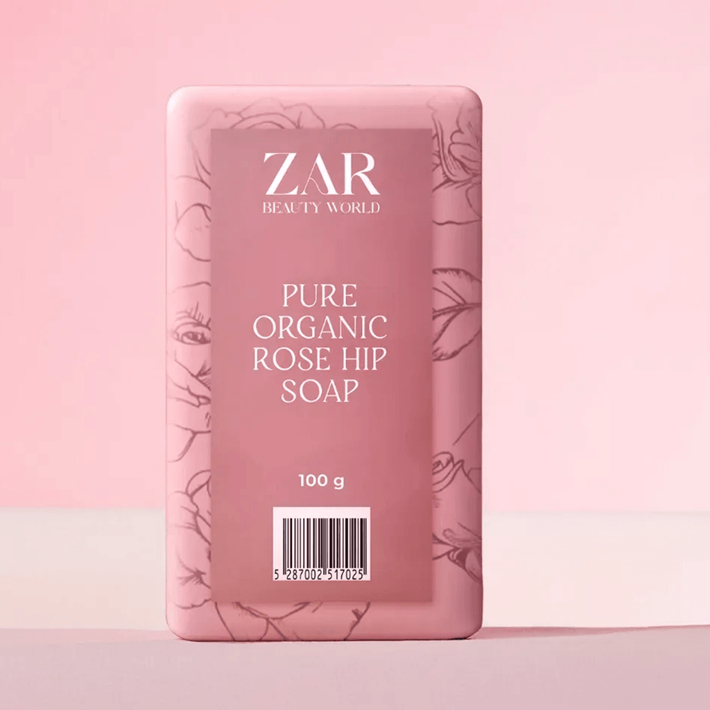Organic Rosehip Bar Soap-Zar Beauty World