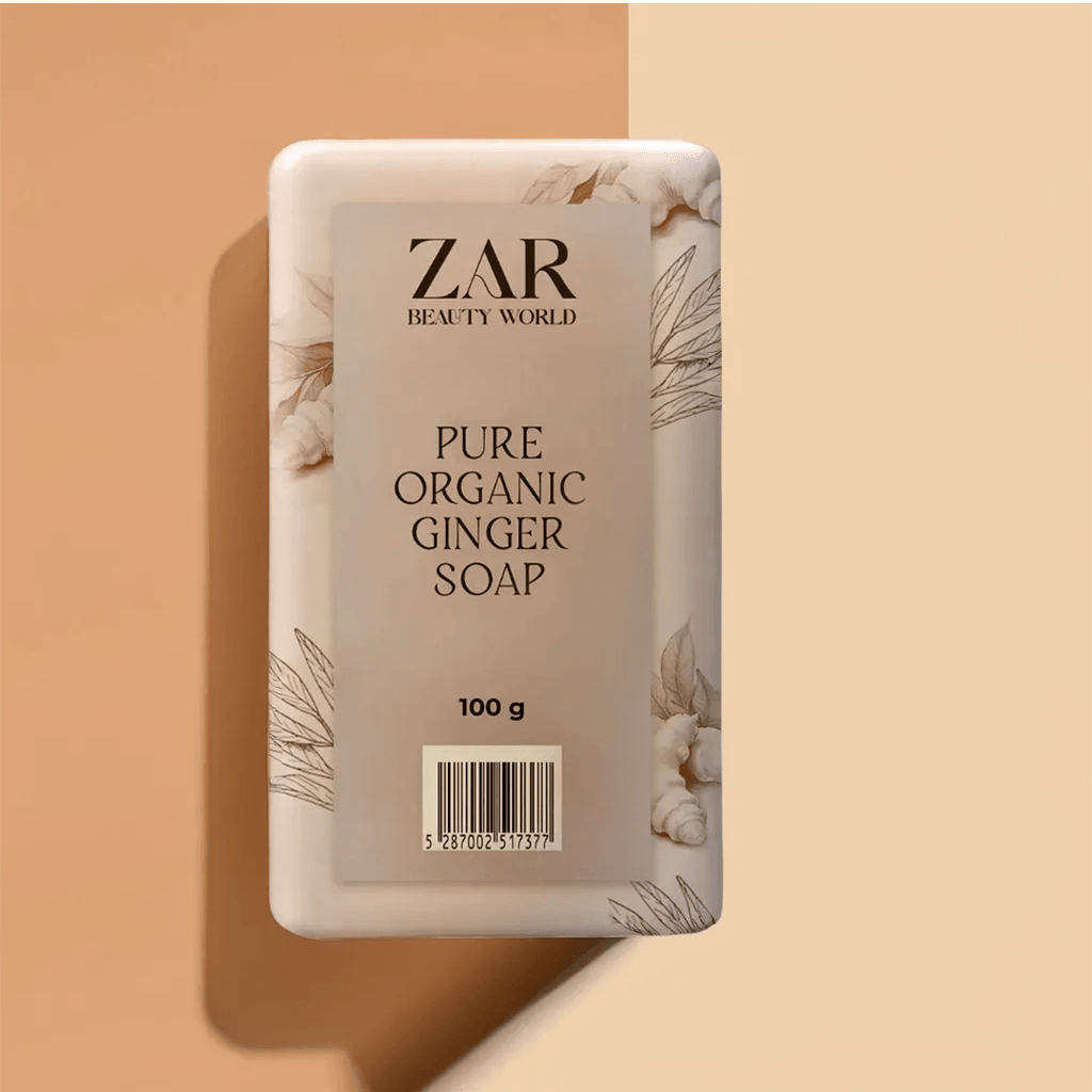 Organic Ginger Bar Soap-Zar Beauty Wolrd
