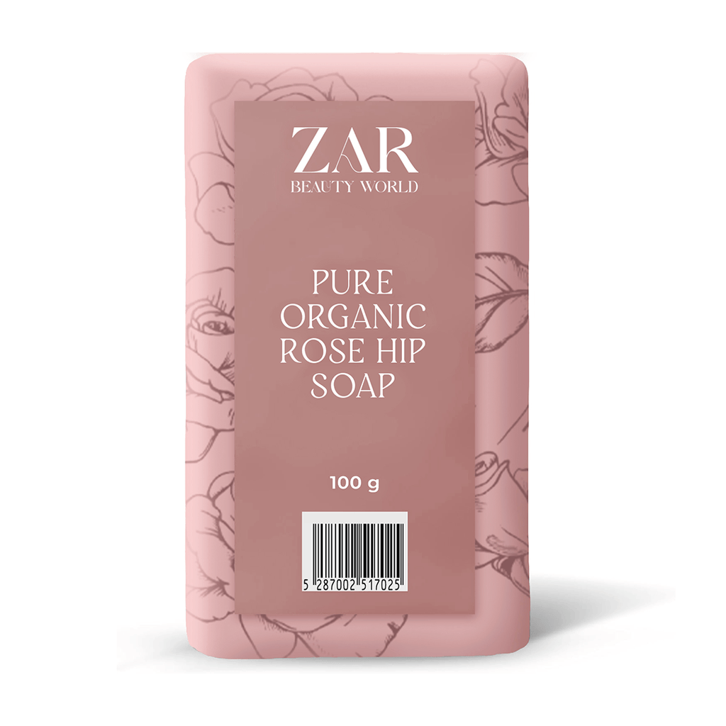 Organic Rosehip Bar Soap-Zar Beauty World