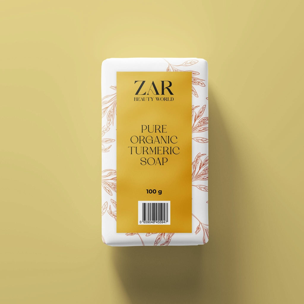 Pure Organic Turmeric Soap Bar-Zar Beauty World