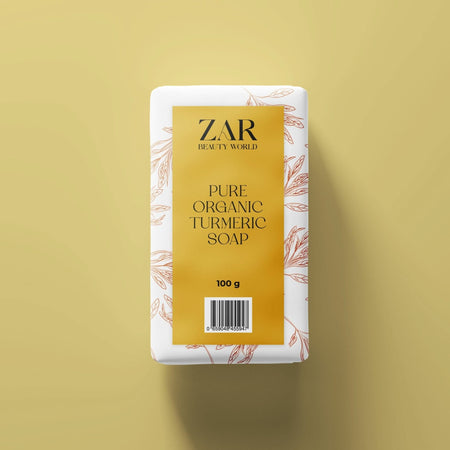 Pure Organic Turmeric Soap Bar-Zar Beauty World