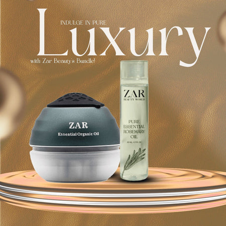 Rosemary Herb Oil and Hair Comb-Zarbeautyworld