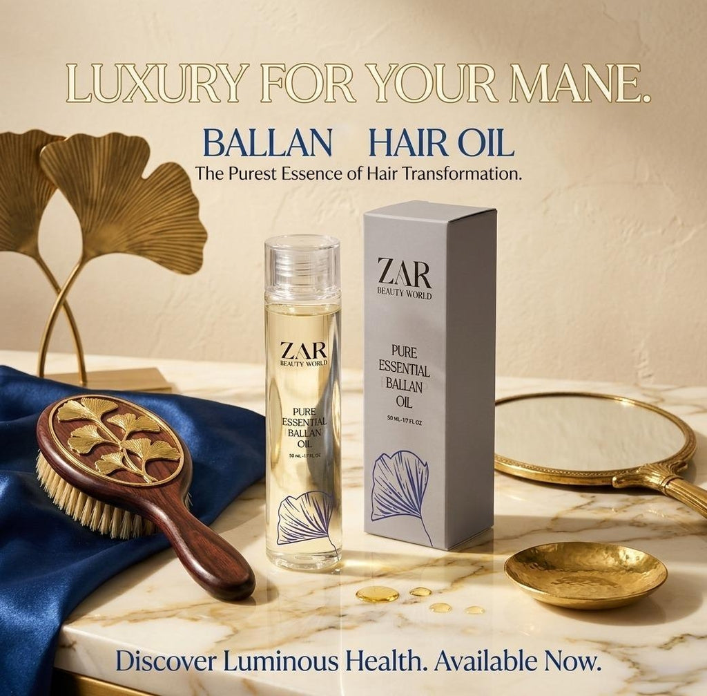 Zar Pure Essential Ballan Oil for Hair Growth