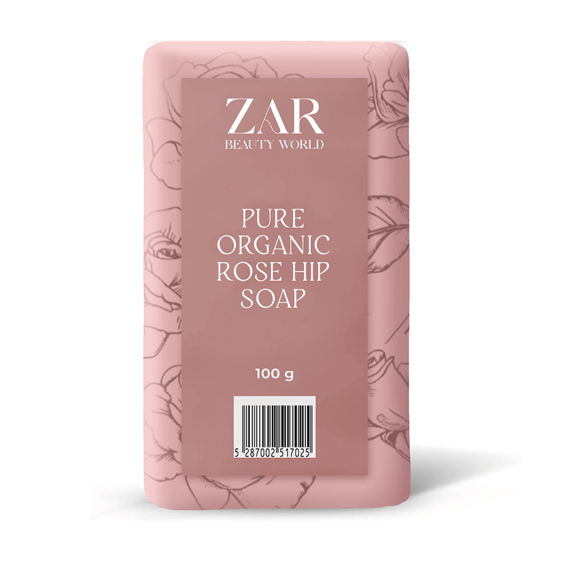 Organic Rosehip Bar Soap-Zar Beauty World